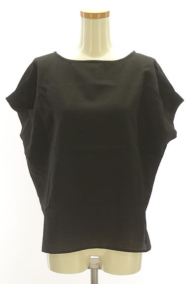 NATURAL BEAUTY BASIC（ナチュラルビューティベーシック）の古着「タックフレンチスリーブワイドカットソー（カットソー・プルオーバー）」大画像１へ