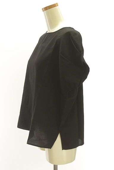 NATURAL BEAUTY BASIC（ナチュラルビューティベーシック）の古着「タックフレンチスリーブワイドカットソー（カットソー・プルオーバー）」大画像３へ