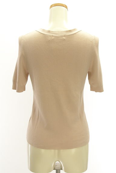 NATURAL BEAUTY BASIC（ナチュラルビューティベーシック）の古着「金ボタンVネックニットトップス（ニット）」大画像２へ