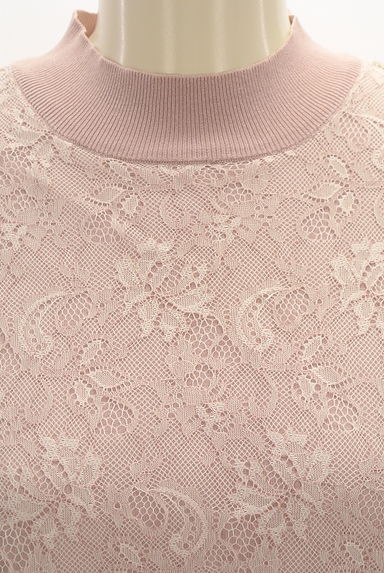 ketty（ケティ）の古着「フロントレースモックネックニット（ニット）」大画像４へ