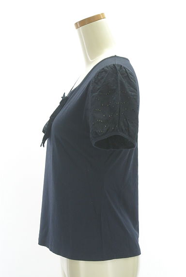 Laura Ashley（ローラアシュレイ）の古着「レースパフスリーブカットソー（カットソー・プルオーバー）」大画像３へ