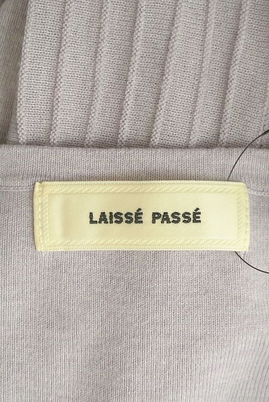 LAISSE PASSE（レッセパッセ）の古着「リブキャンディスリーブニットトップス（ニット）」大画像６へ