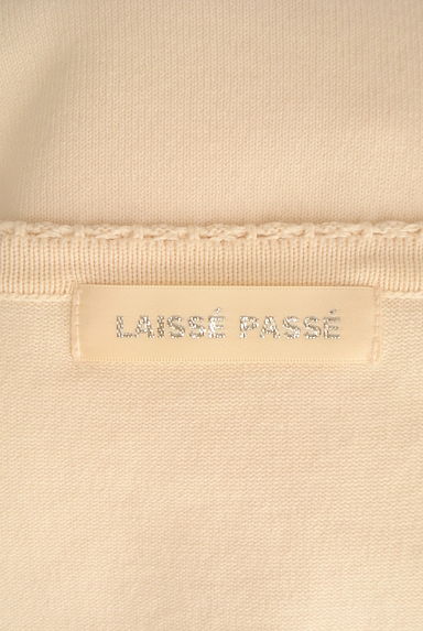 LAISSE PASSE（レッセパッセ）の古着「花刺繍入り半袖ニット＋パールボタンカーディガン（アンサンブル）」大画像６へ