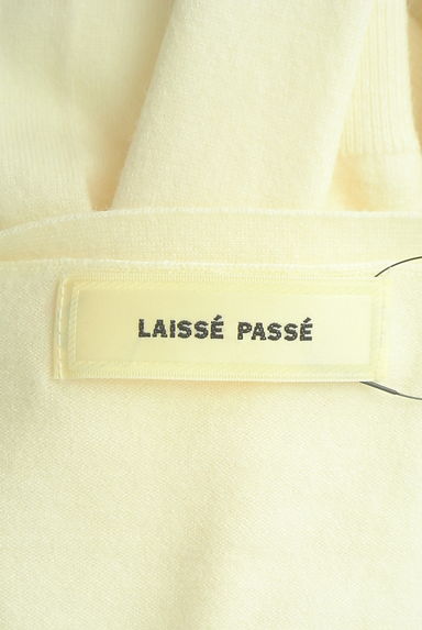 LAISSE PASSE（レッセパッセ）の古着「８分袖モックネックニット＋ビーズ刺繍カーディガン（アンサンブル）」大画像６へ