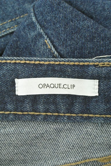 OPAQUE.CLIP（オペークドットクリップ）の古着「ベーシックストレートデニムパンツ（デニムパンツ）」大画像６へ