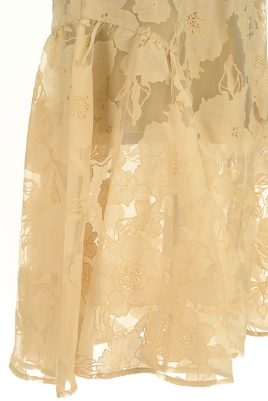dazzlin（ダズリン）の古着「花柄シアーロングスカート（ロングスカート・マキシスカート）」大画像５へ