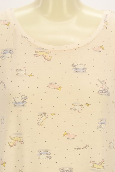 gelato pique（ジェラートピケ）の古着「動物柄ミニワンピース（ワンピース・チュニック）」大画像４へ