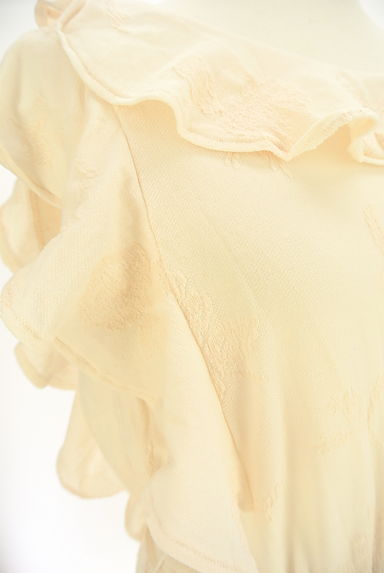 gelato pique（ジェラートピケ）の古着「ベルト付きフリルコンビネゾン（コンビネゾン・オールインワン）」大画像４へ