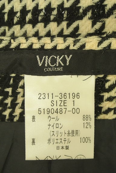 VICKY（ビッキー）の古着「チェック柄ミニ巻きスカート（ミニスカート）」大画像６へ