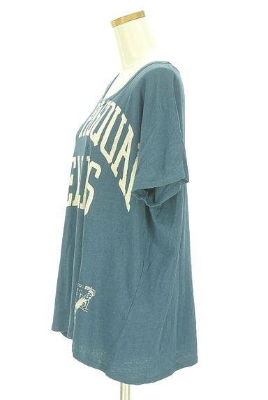 CUBE SUGAR（キューブシュガー）の古着「フロントロゴオーバーサイズTシャツ（Ｔシャツ）」大画像３へ
