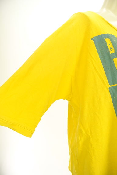 CUBE SUGAR（キューブシュガー）の古着「６分袖ロゴTシャツ（Ｔシャツ）」大画像５へ