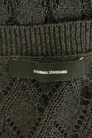 JOURNAL STANDARD（ジャーナルスタンダード）の古着「ダイヤ透かし編みニットカーディガン（カーディガン・ボレロ）」大画像６へ