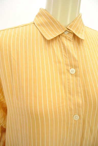 JOURNAL STANDARD relume（ジャーナルスタンダード レリューム）の古着「ストライプロングシャツワンピース（ワンピース・チュニック）」大画像４へ