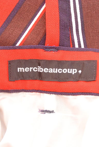 mercibeaucoup（メルシーボークー）の古着「膝下丈ストライプパンツ（パンツ）」大画像６へ
