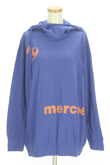mercibeaucoup（メルシーボークー）の古着「ビッグフーディロゴプリントパーカー（スウェット・パーカー）」大画像１へ