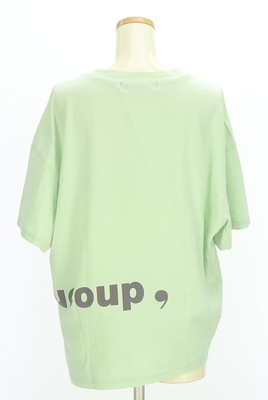 mercibeaucoup（メルシーボークー）の古着「オーバーサイズロゴプリントTシャツ（Ｔシャツ）」大画像２へ