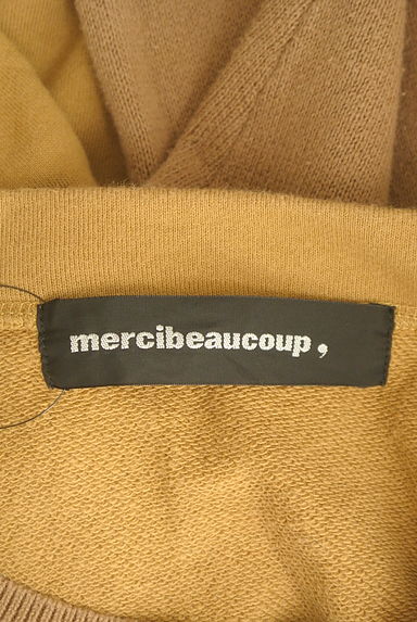 mercibeaucoup（メルシーボークー）の古着「スウェット切替ニットトップス（ニット）」大画像６へ