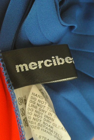mercibeaucoup（メルシーボークー）の古着「ミモレ丈配色プリーツワイドパンツ（パンツ）」大画像６へ