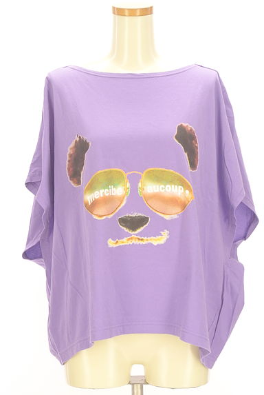 mercibeaucoup（メルシーボークー）の古着「ドルマンスリーブプリントTシャツ（Ｔシャツ）」大画像１へ