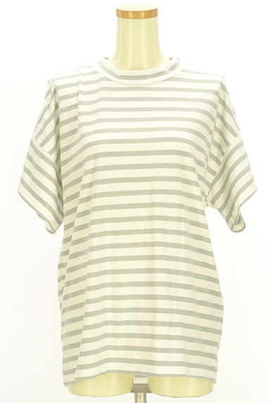 mercibeaucoup（メルシーボークー）の古着「ボーダーTシャツ（Ｔシャツ）」大画像１へ