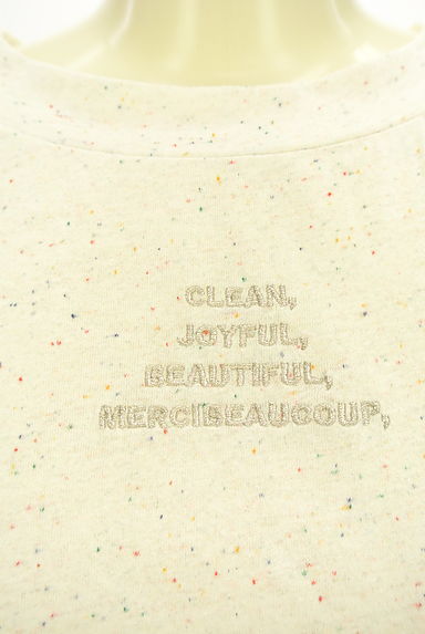 mercibeaucoup（メルシーボークー）の古着「ロゴ刺繍Tシャツ（Ｔシャツ）」大画像４へ