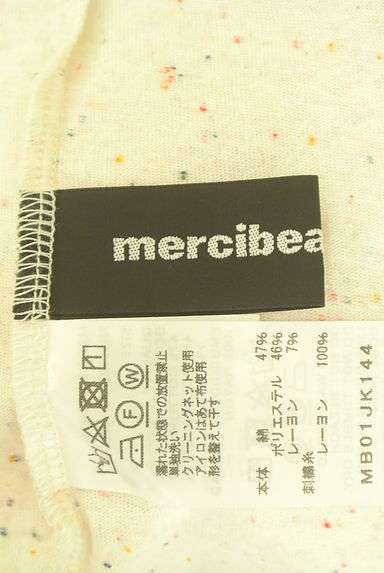mercibeaucoup（メルシーボークー）の古着「ロゴ刺繍Tシャツ（Ｔシャツ）」大画像６へ