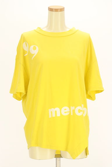 mercibeaucoup（メルシーボークー）の古着「アシメロゴTシャツ（Ｔシャツ）」大画像１へ