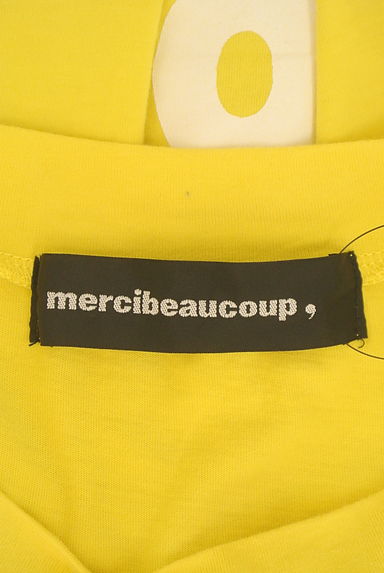 mercibeaucoup（メルシーボークー）の古着「アシメロゴTシャツ（Ｔシャツ）」大画像６へ