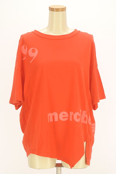 mercibeaucoup（メルシーボークー）の古着「ロゴプリントオーバーＴシャツ（Ｔシャツ）」大画像１へ