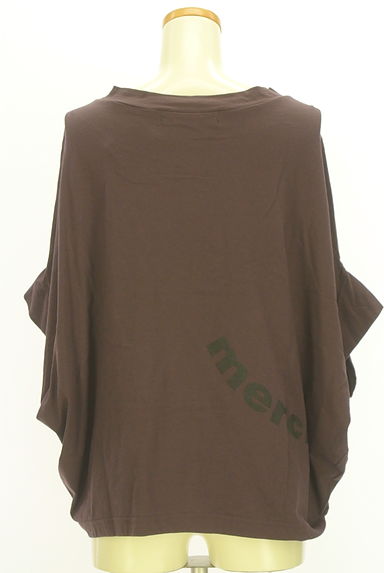 mercibeaucoup（メルシーボークー）の古着「ドルマンロゴTシャツ（Ｔシャツ）」大画像２へ