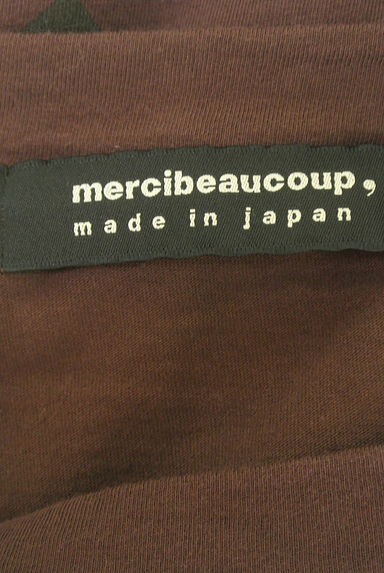 mercibeaucoup（メルシーボークー）の古着「ドルマンロゴTシャツ（Ｔシャツ）」大画像６へ