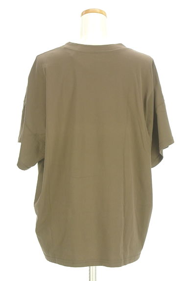 mercibeaucoup（メルシーボークー）の古着「箔プリントドロップショルダーＴシャツ（Ｔシャツ）」大画像２へ