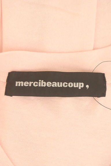 mercibeaucoup（メルシーボークー）の古着「ロゴ刺繍オーバーＴシャツ（Ｔシャツ）」大画像６へ