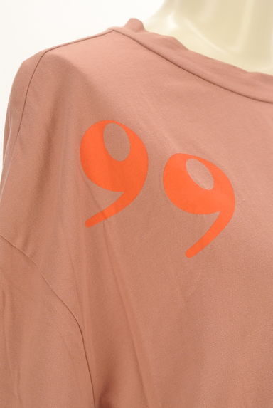 mercibeaucoup（メルシーボークー）の古着「アシンメトリープリントTシャツ（Ｔシャツ）」大画像４へ