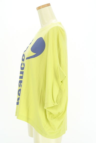 mercibeaucoup（メルシーボークー）の古着「ボリューム袖ロゴプリントＴシャツ（Ｔシャツ）」大画像３へ