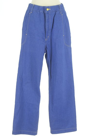 mercibeaucoup（メルシーボークー）の古着「セミワイドステッチデニムパンツ（デニムパンツ）」大画像１へ