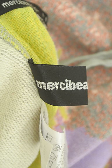mercibeaucoup（メルシーボークー）の古着「フロントニットコクーンスウェットスカート（スカート）」大画像６へ