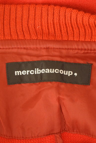 mercibeaucoup（メルシーボークー）の古着「パイピングノーカラーロングコート（コート）」大画像６へ