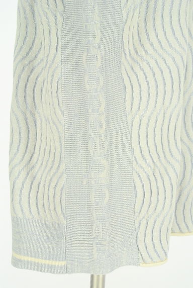 mercibeaucoup（メルシーボークー）の古着「くねくねラインニットトップス（ニット）」大画像５へ