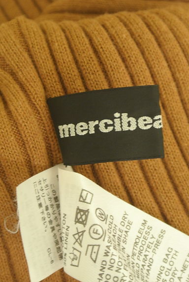 mercibeaucoup（メルシーボークー）の古着「バイカラーハイネックリブニットトップス（ニット）」大画像６へ