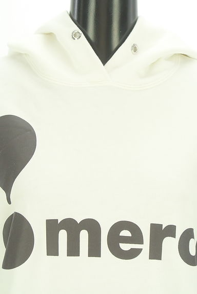 mercibeaucoup（メルシーボークー）の古着「ロゴプリントスウェットパーカー（スウェット・パーカー）」大画像４へ