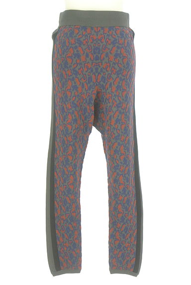 mercibeaucoup（メルシーボークー）の古着「レオパード柄ニットパンツ（パンツ）」大画像２へ