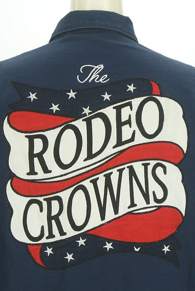 RODEO CROWNS（ロデオクラウン）の古着「バックロゴワッペンジャケット（ブルゾン・スタジャン）」大画像５へ