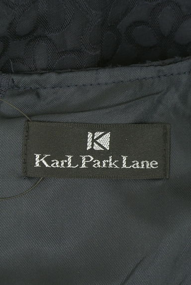 KarL Park Lane（カールパークレーン）の古着「花柄ジャガード膝丈シアーワンピ―ス（ワンピース・チュニック）」大画像６へ