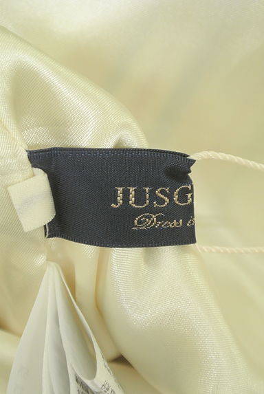 JUSGLITTY（ジャスグリッティー）の古着「ベルト付きマルチストライプ膝丈タイトスカート（スカート）」大画像６へ