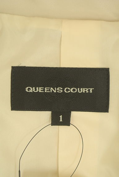 QUEENS COURT（クイーンズコート）の古着「リボンベルト付き光沢トレンチコート（トレンチコート）」大画像６へ