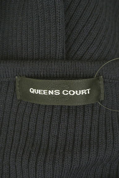 QUEENS COURT（クイーンズコート）の古着「ベルスリーブニット＋ベルト付き膝下スカート（セットアップ（ジャケット＋スカート））」大画像６へ