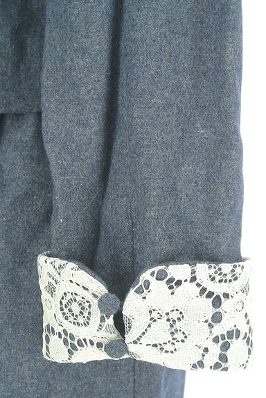 PROPORTION BODY DRESSING（プロポーションボディ ドレッシング）の古着「バックレースレパレート風膝丈ワンピース（ワンピース・チュニック）」大画像５へ