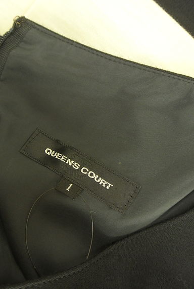 QUEENS COURT（クイーンズコート）の古着「膝丈ティアードウールワンピース（ワンピース・チュニック）」大画像６へ