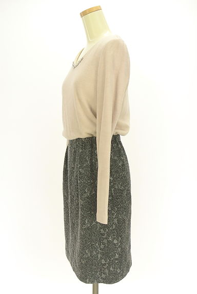PROPORTION BODY DRESSING（プロポーションボディ ドレッシング）の古着「セパレート風膝丈ワンピース（ワンピース・チュニック）」大画像３へ